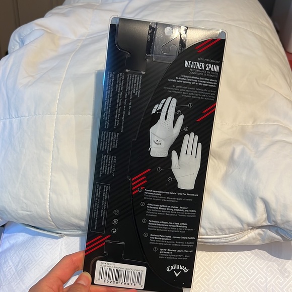 Callaway left handed Medium Glove - Picture 3 of 4